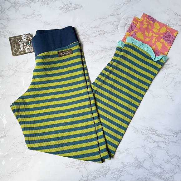 Matilda Jane Secret Fields Hudson Ribbed Leggings Big Girl Size 12 NEW - Picture 2 of 4